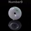 Green lavender Jadeite donut Pendant Necklace JPT00000086 - Image 9