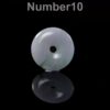 Green lavender Jadeite donut Pendant Necklace JPT00000086 - Image 10