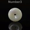 Natural Grade A Jade Donut Pendant | Burmese Jadeite Pi Disc, Green Lavender Jade - Image 3