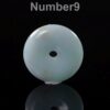 Natural Grade A Jade Donut Pendant | Burmese Jadeite Pi Disc, Green Lavender Jade - Image 9