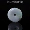 Natural Grade A Jade Donut Pendant | Burmese Jadeite Pi Disc, Green Lavender Jade - Image 10