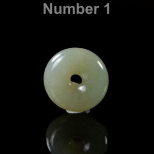 jade donut pendant