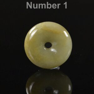 jade yellow pendant