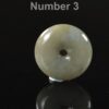 Yellow Green Burmese Jadeite | Hand Carved Pi Disc | Vintage Tone Jade | 19-28mm - Image 3