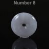 Yellow Green Burmese Jadeite | Hand Carved Pi Disc | Vintage Tone Jade | 19-28mm - Image 8