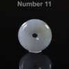 Yellow Green Burmese Jadeite | Hand Carved Pi Disc | Vintage Tone Jade | 19-28mm - Image 11