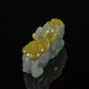 3 Colors Green White Yellow Pixiu statue Jadeite Pendant necklace JPT00000055 - Image 4