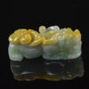 3 Colors Green White Yellow Pixiu statue Jadeite Pendant necklace JPT00000055 - Image 5