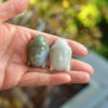 Natural Jade Buddha head pendant white necklace JPT00000015