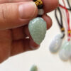 Green Jadeite Pendant Necklace, Handmade Jewelry JPT00000012 - Image 6