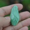 Hand Carved Myanmar Jadeite Flower Pendant, Grade A Gemstone JPT00000004 - Image 7