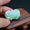 Carved Pixiu Statue Pendant jadeite Good Luck Charm Necklace JPT00000046 - Image 5