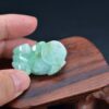 Jade Pixiu Pendant necklace green color JPT00000047 - Image 5