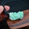 Jade Pixiu Pendant necklace green color JPT00000047 - Image 8