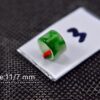 Jade stone jade barrel bead necklace natural jadeite pendant Amulet JPT00000027 - Image 3
