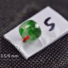 Jade stone jade barrel bead necklace natural jadeite pendant Amulet JPT00000027 - Image 5