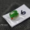 Jade stone jade barrel bead necklace natural jadeite pendant Amulet JPT00000027 - Image 6