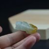 Yellow Pixiu statue Jadeite Pendant necklace JPT00000058