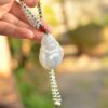 Chinese Jade Laugh Buddha Pendant with jadeite bead chain JPT00000014 - Image 6