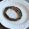 Natural Jadeite Bead Bracelet Multicolor Beads 5 mm BEAD00000004 - Image 2