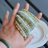 Natural Jadeite Bead Bracelet Multicolor Beads 5 mm BEAD00000005 - Image 4