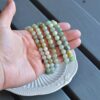 Natural Jadeite Bead Bracelet Multicolor Beads7-8 mm BEAD00000006 - Image 4