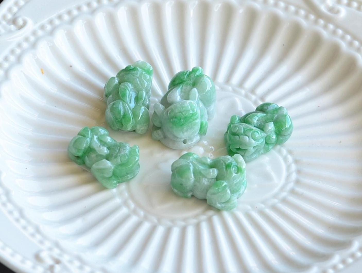 Green Pixiu Pendant necklace JPT00000032