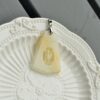 Yellow Jade Longevity Pendant JPT00000041 - Image 2