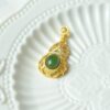 Natural Green Nephrite Jade Pendant Silver Necklace JPT00000059 - Image 3