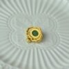 Natural Green Nephrite Jade Pendant Silver Necklace JPT00000061 - Image 6