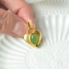 Natural Green Nephrite Jade Pendant Silver Necklace JPT00000063 - Image 2