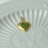 Natural Green Nephrite Jade Pendant Silver Necklace JPT00000063 - Image 3