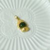 Natural Green Nephrite Jade Pendant Silver Necklace JPT00000064 - Image 3