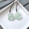 Natural Grade-A Jadeite Jade Dragon & Horse Pendant Set JPT00000013 - Image 4