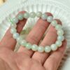 Burma Jadeite Bracelet: Natural Grade A Icy Square Beads BEAD00000007 - Image 4