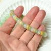 Burma Jadeite Bracelet: Natural Grade A Icy Square Beads BEAD00000007 - Image 3