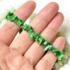 Burma Jadeite Bracelet: Natural Grade A Icy Square Beads BEAD00000007 - Image 2