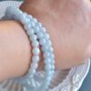 Natural Lavender Jadeite Bead Bracelet 7 mm Beads BEAD00000003 - Image 6