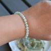 Natural Jadeite Bead Bracelet Multicolor Beads 5 mm BEAD00000005 - Image 7