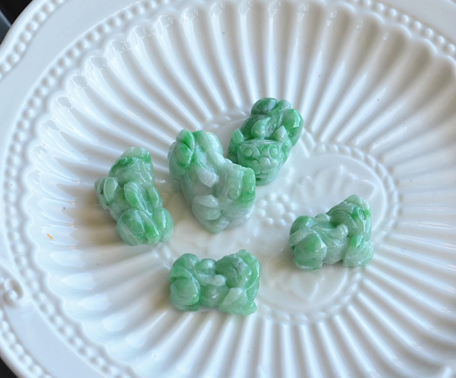 Green Pixiu Pendant necklace JPT00000032 - Image 3