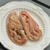 Dragon Phoenix Jade Pendant Set, Hand Carved Natural Jade Necklace JPT00000043