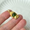 Natural Green Nephrite Jade Pendant Silver Necklace JPT00000064 - Image 4