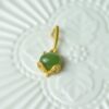 Natural Green Nephrite Fox Jade Pendant Silver Necklace JPT00000066 - Image 4