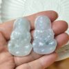 Kwan-Yin Carved jade Amulet Pendant Necklace JPT00000069