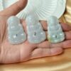 Burmese jadeite Guanyin Buddha pendant JPT00000070 - Image 8