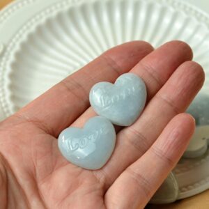 Natural Jadeite Heart Pendant Necklace Grade A Burma Jade JPT00000089
