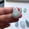 Green Jadeite Pendant Necklace, Handmade Jewelry JPT00000011 - Image 14