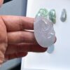 Green Jadeite Pendant Necklace, Handmade Jewelry JPT00000011 - Image 7