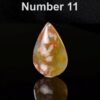 Cherry Blossom Agate Pendant: Pink Waterdrop Necklace (Natural Stone)AGAT0001 - Image 11