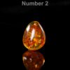 Natural Floral Amber Pendant - Image 3
